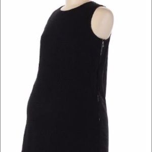NWT Classy black eyelet maternity sheath dress